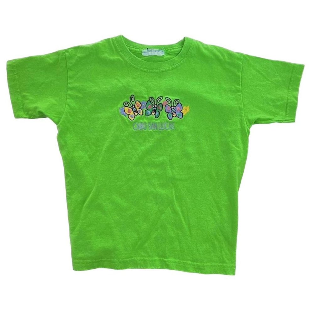 Thrifted Butterfly Baby Tee